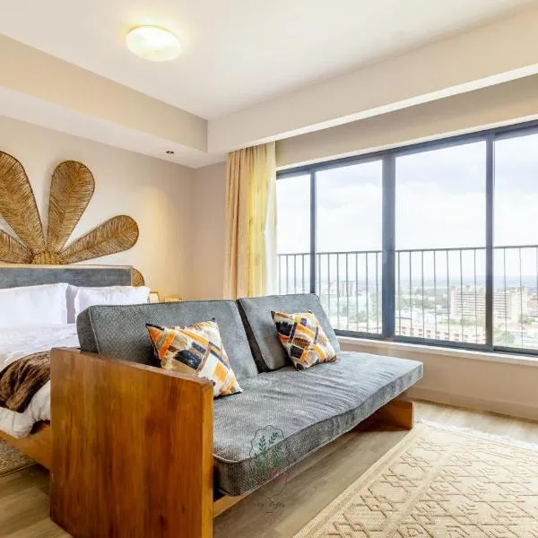 Upperhill Altura Studio apartment, Swimming pool, gym, Sky Lounge, Sauna ,ESKAY HOMES, Nairobi,位于内罗毕的酒店