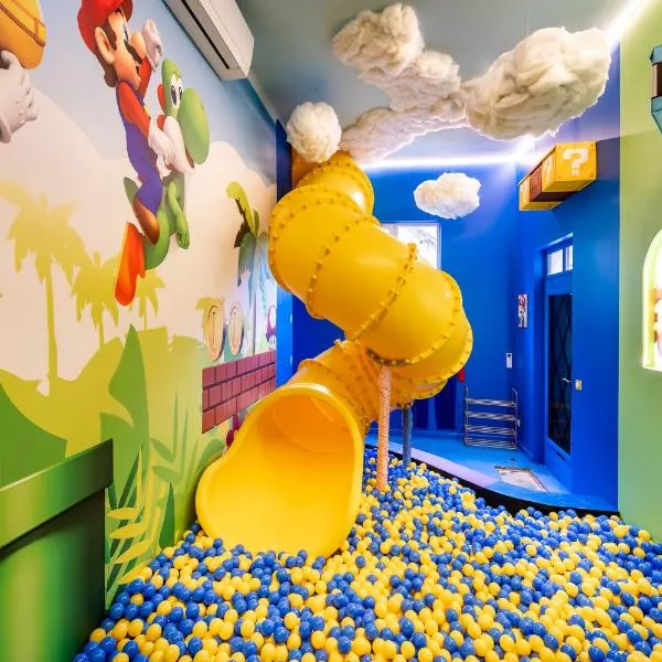 Pop & Fun Provins avec toboggan et cinema room，位于普罗万的酒店