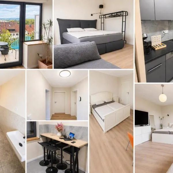 Luxuriöses Apartment in Fulda, ruhige Lage, Garten, 3 Schlafzimmer, bis 8 Gäste，位于富尔达的酒店