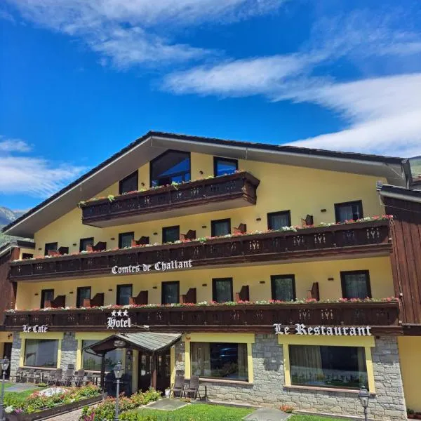 Hotel Comtes De Challant，位于费尼斯的酒店