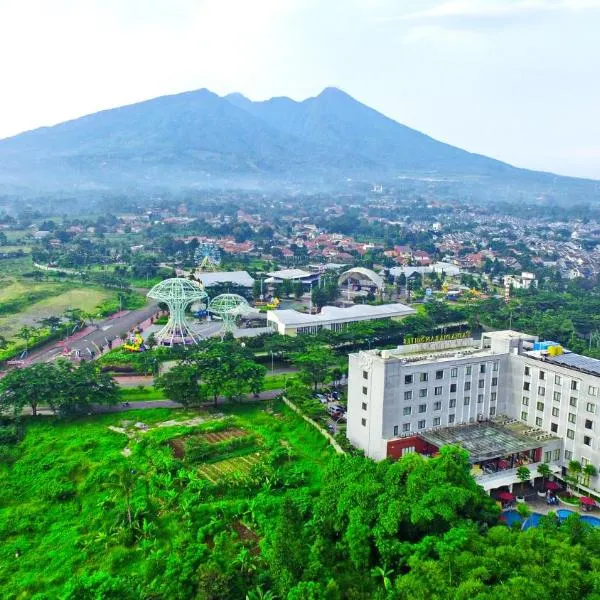帕加加兰套房度假及会议酒店，位于Cilobak的酒店