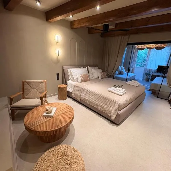 Olive Grove Retreat Paxos，位于Vlachopoulátika的酒店