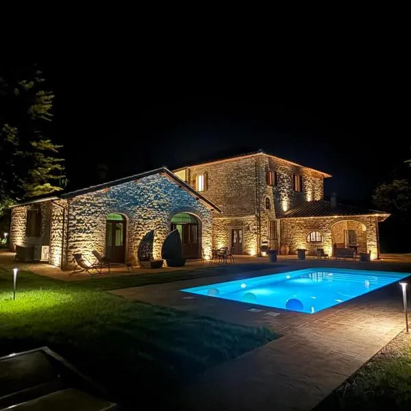 Villa Egle Perugia，位于Cenerente的酒店