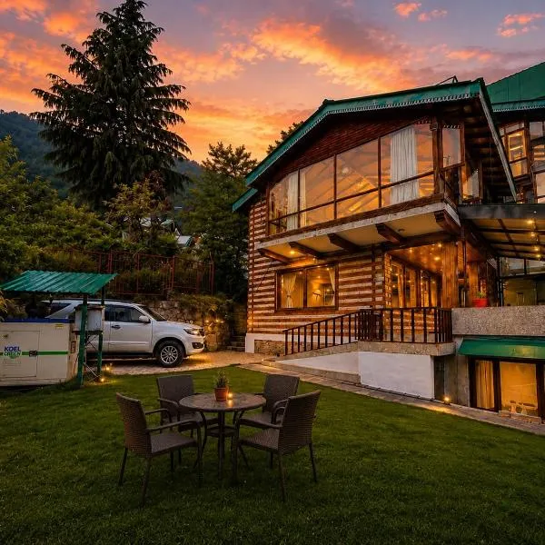 5 Bedrooms Ultra Luxury Private King Palace With Kitchen & Cook, Manali,位于马拉里的酒店