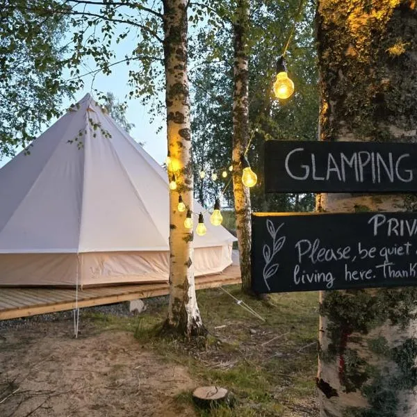Glamping by the sea，位于Äggrund的酒店