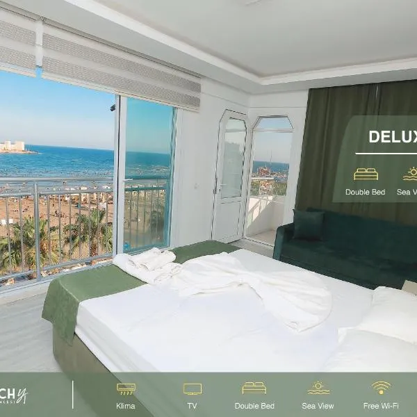 Hotel Angel Beach - Kızkalesi Mersin，位于Erdemli的酒店