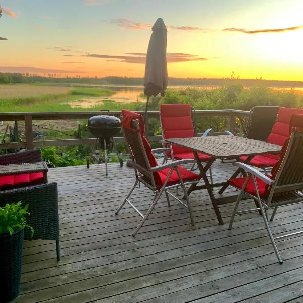 Cottage with sauna and kayaks，位于Hammarland的酒店