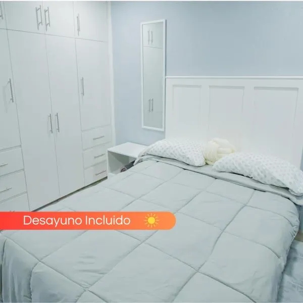 Hospedaje Casasantour, Comodo apartamento de 3 habitaciones, a 10 min en vehiculo del Zocalo de Oaxaca，位于瓦哈卡市的酒店
