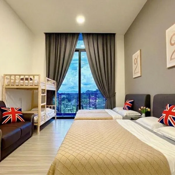 The Podium-Studio-Free 1 Parking-6 Pax-D363A，位于古晋的酒店