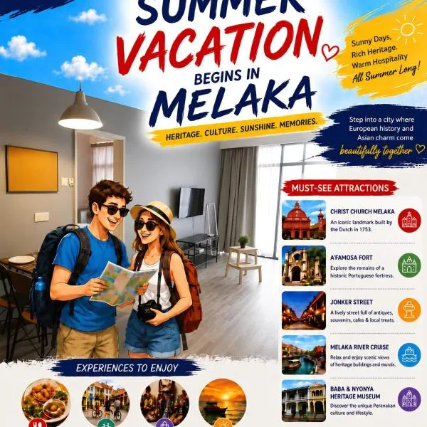 Costa Mahkota Executive Suites Melaka Town By GGM，位于马六甲的酒店
