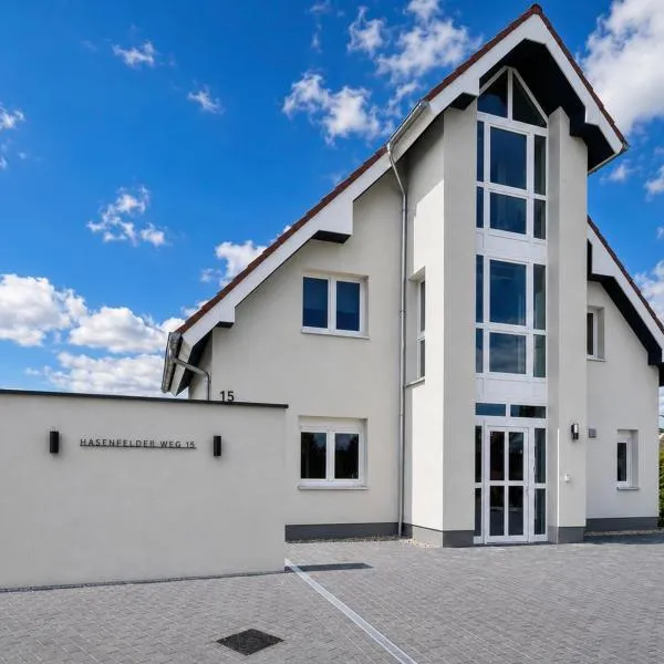 LikeHome gemütliches Privatzimmer im Haus, Hasenfelder Weg 15 in Heinersdorf，位于Steinhöfel的酒店