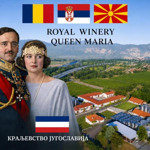 Queen Maria Estate Apartments Winery Restaurant，位于德米尔卡皮亚的酒店