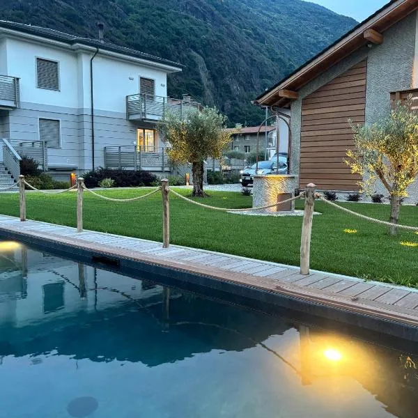 Villa Sunrise - Luxury property with pool & large private garden, few steps from the beach, ideal for families and people with mobility issues，位于德尔维奥的酒店