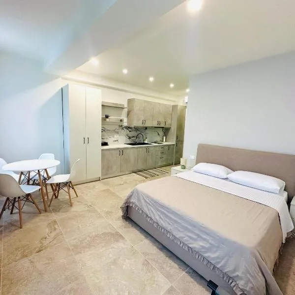 Tanushi Central Apartments，位于Vau i Dejës的酒店