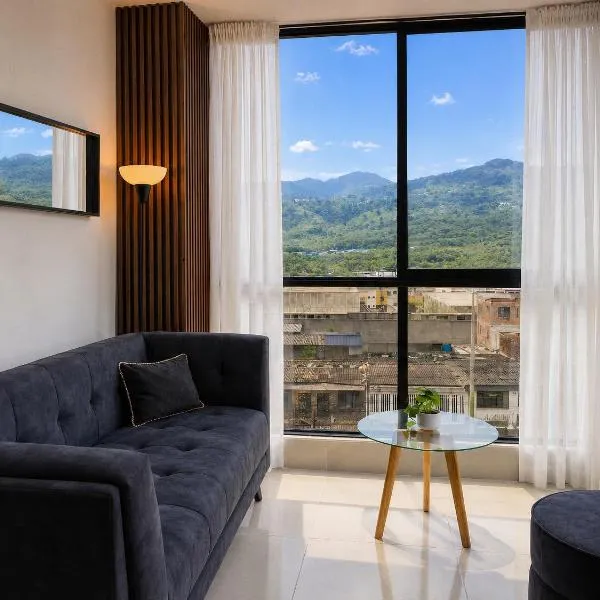 Despierta con vista a las montañas en Guadalupe, Dosquebradas，位于多斯克布拉达斯的酒店