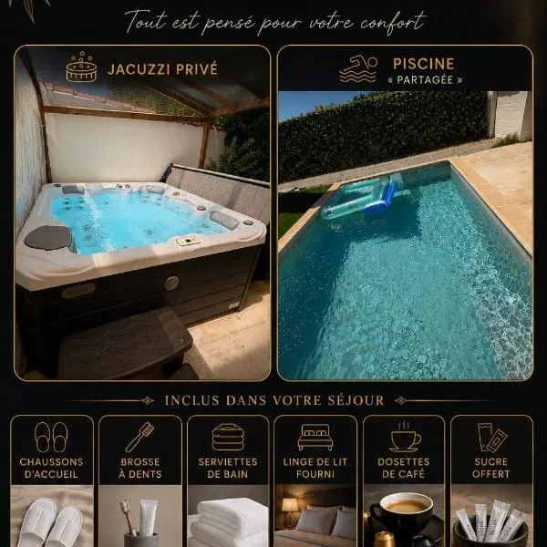 L instant dore spa privatif，位于卡瓦永的酒店