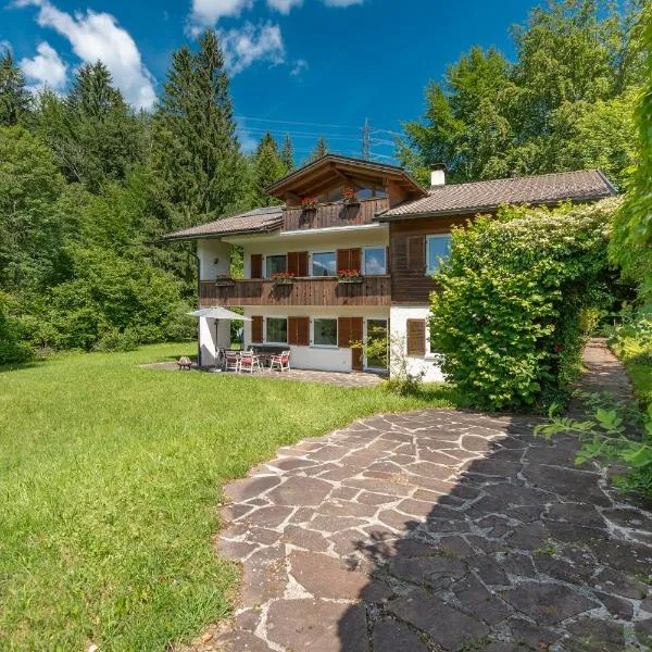 Auszeit am Walchensee mit Garten, Seeblick & Sauna，位于克舍尔的酒店