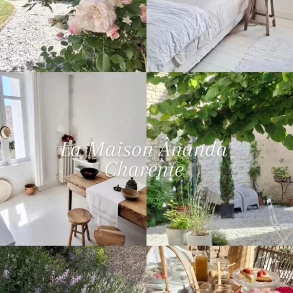 La Maison Ânanda，位于Aigre的酒店