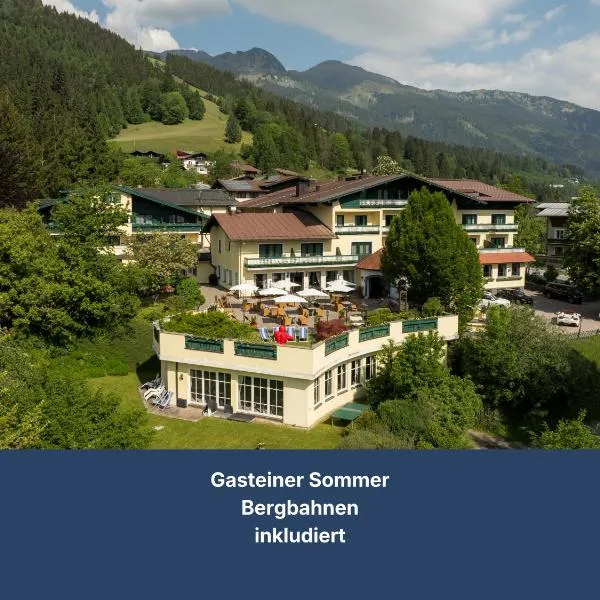 Hotel Zum Stern inkl Gasteiner Bergbahnen im Sommer，位于巴特霍夫加施泰因的酒店