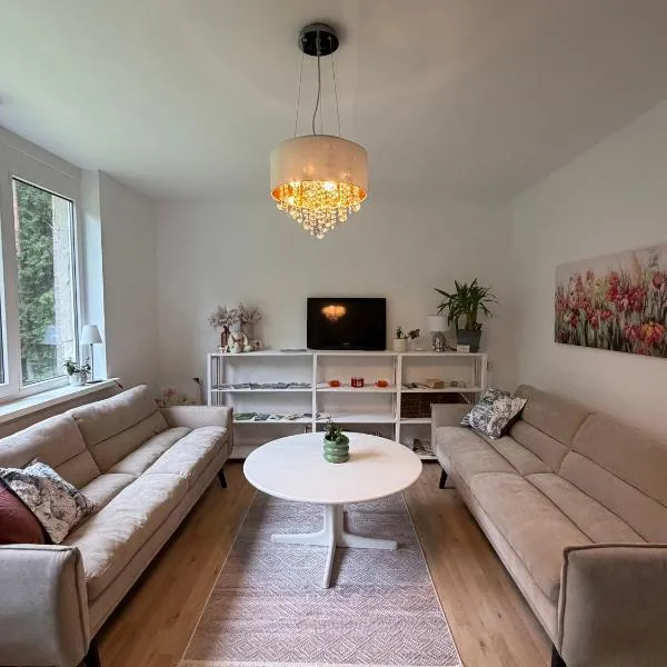 Apartment with sauna and fireplace,位于Viitna的酒店