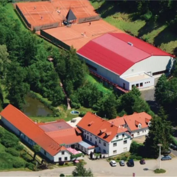 姆林伊赫拉瓦酒店，位于Mirošov的酒店