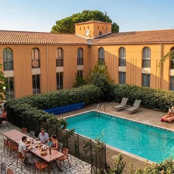Best Western Le Clos de l'Aube Rouge Montpellier Est，位于卡斯泰尔诺勒莱的酒店