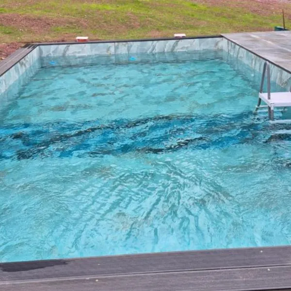 Cabana din Vale Arieseni Apuseni cu Piscina，位于阿列谢尼的酒店