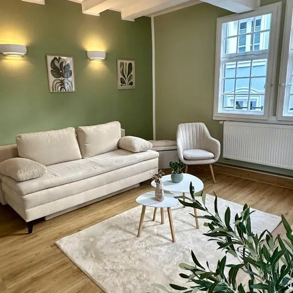 Design Apartments mit Terrasse by JFB Living & Rentals，位于巴特诺因阿尔-阿尔韦勒的酒店