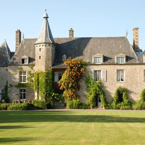 圣帕特纳城堡酒店，位于Gesnes-le-Gandelin的酒店