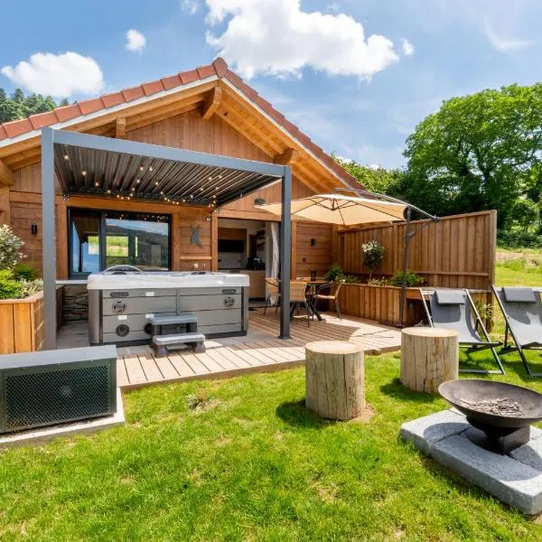 EPIC CHALETS - 4 et 5 étoiles - Spa privatif - Gérardmer，位于Granges-Aumontzey的酒店