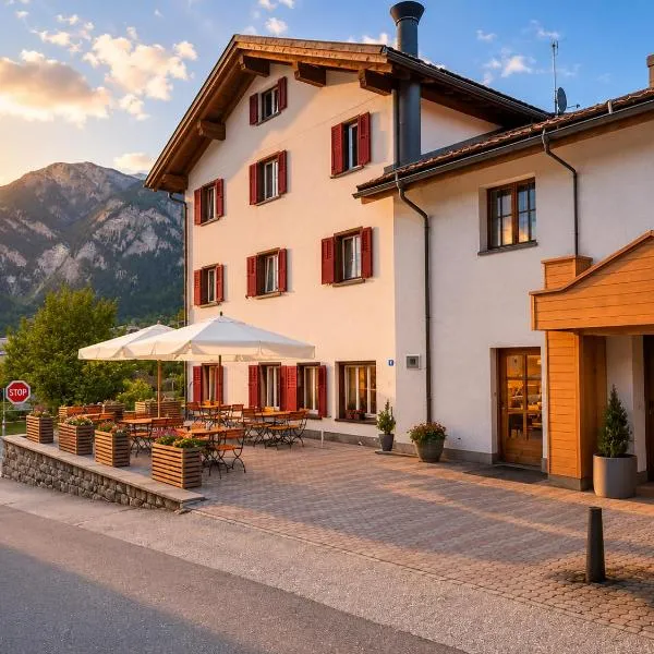 Alpine Hotel Reich，位于Cazis的酒店