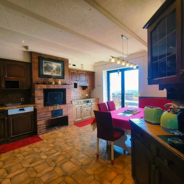 Le Nid d'aigle apt 405 Leysin centre avec forfait piscine sauna jacuzzi en option，位于莱森的酒店