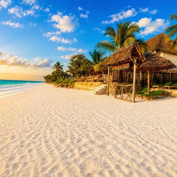 Zanzibar Beach Escape Oceanfront Villa & boutique Hotel，位于布韦朱的酒店