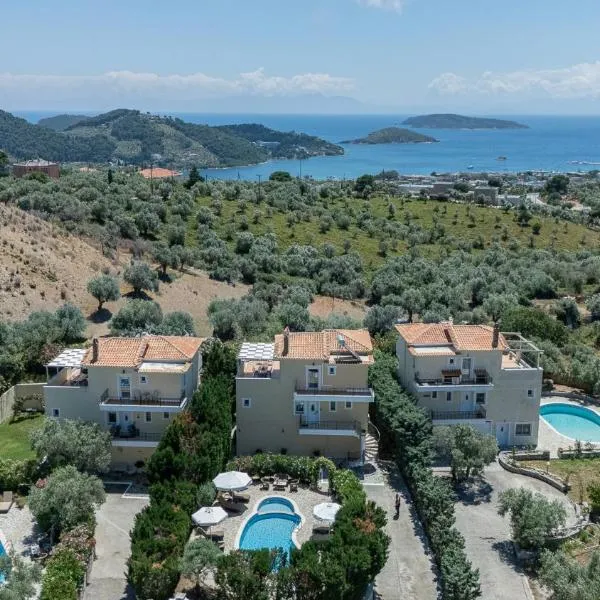 Sunset Villa Amelia Skiathos,位于Skiathos National Airport的酒店