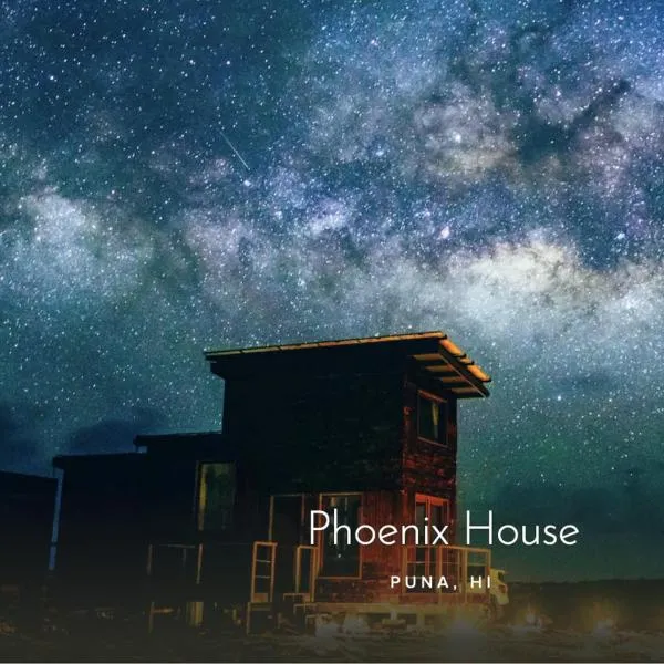 THE PHOENIX HOUSE - EPIC Tiny Home Gem on Volcanic Lava Field!，位于Kehena的酒店