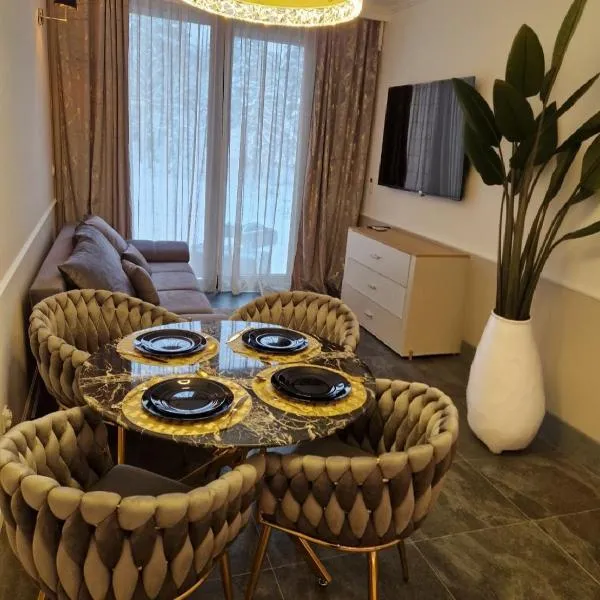 Apartament nad samym jeziorem Ukiel VIDOK Golden Lake Apartments，位于Olsztyn的酒店