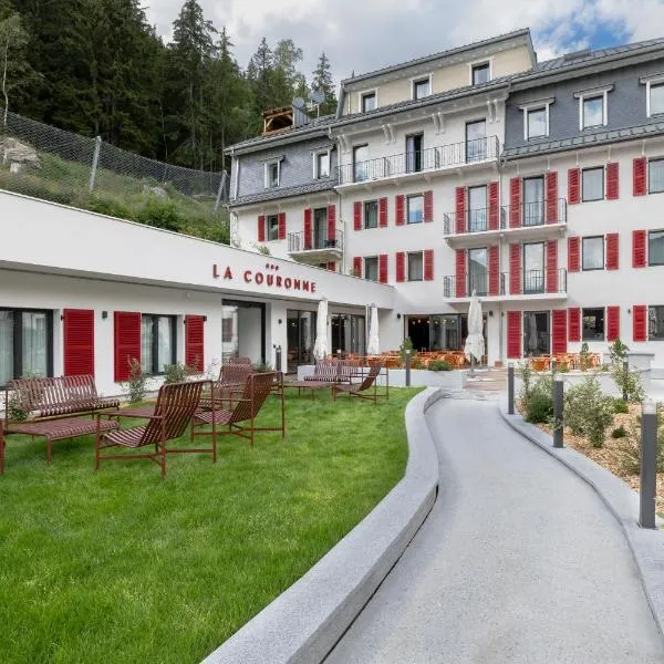 Hôtel Restaurant la Couronne,位于夏蒙尼-勃朗峰的酒店