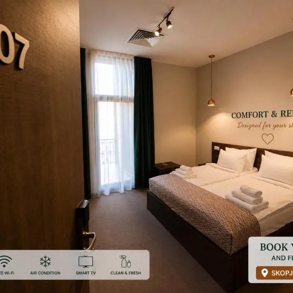 Hotel Cara 28，位于斯科普里的酒店