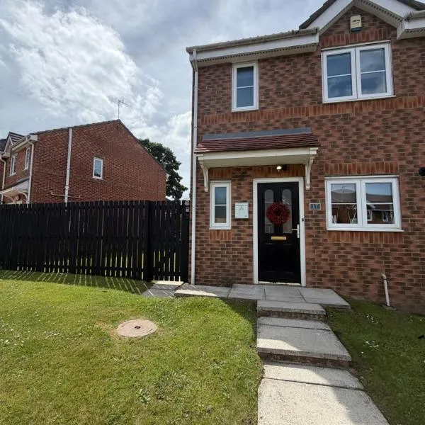 The Woodlands 3bed 2bath 4 mile Durham City,位于Langley Park的酒店