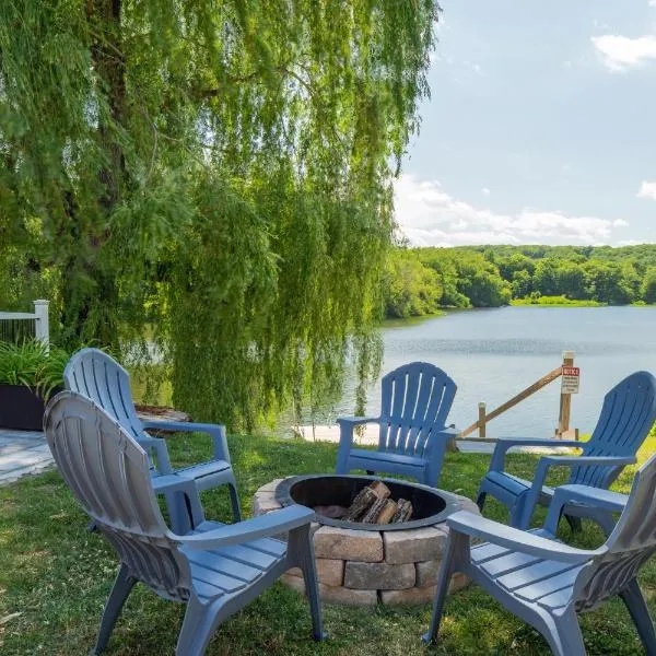 Saugerties Waterfront Getaway，位于索格蒂斯的酒店