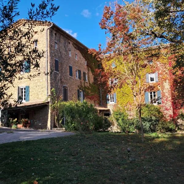 La Frigoule, un gîte au cœur du parc des Cévennes，位于Générargues的酒店
