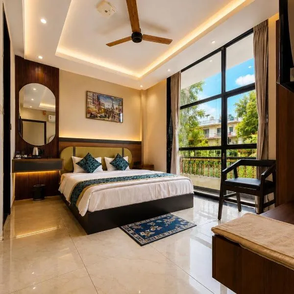 Hotel Shakuntla Palace - 400 Meters away from Vishnu Pad Temple 7 mins walk，位于加雅的酒店