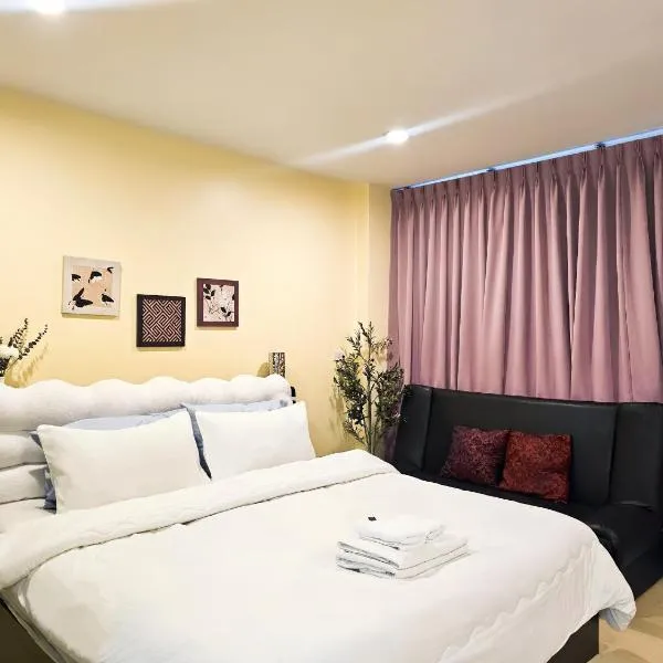The Beach Bangsaen Condo 327/30，位于班邦森(1)的酒店