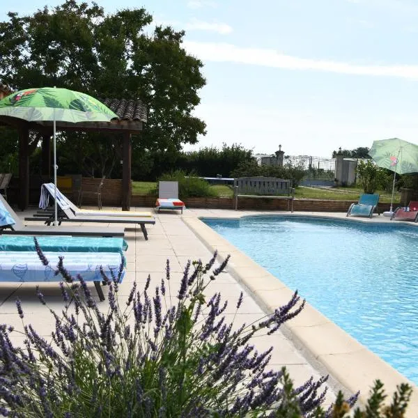 Domaine familial, Le Parc de Gouts，位于Aiguillon的酒店