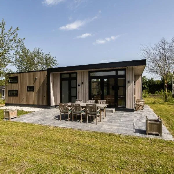 Lodge I stijlvol en luxe 6 persoons chalet，位于Zennewijnen的酒店