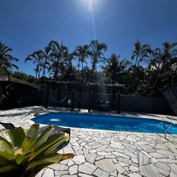 Refúgio para Casais em Maresias - 200m da Praia，位于马利西亚斯的酒店