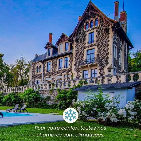 Manoir des Rêves Sauvages，位于Parentignat的酒店