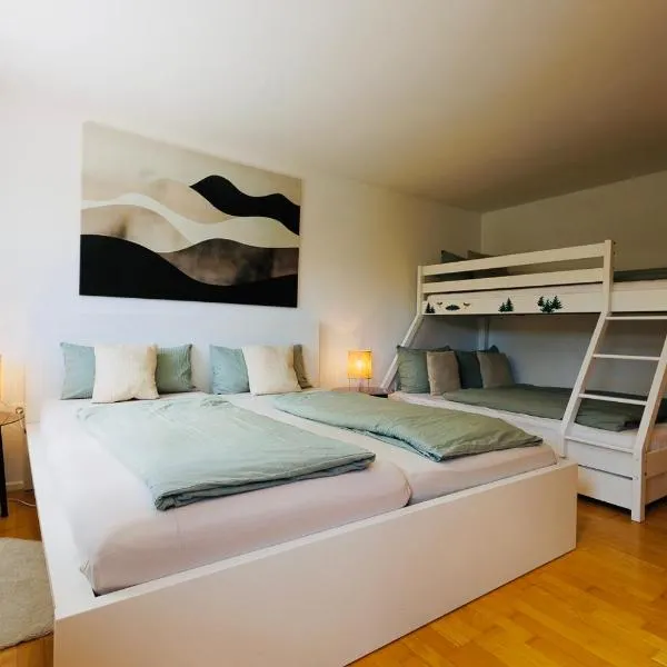 Ferienwohnung Fuchsfelsen, perfekt für Familien mit Kindern,位于霍伊塞尔恩的酒店