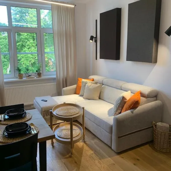 Apartament między Niebem a Jeziorem Drwęckim，位于奥斯特罗达的酒店