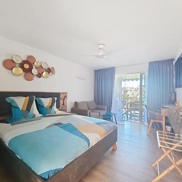 Studio Ti kaz Zanmis village vacances piscine et plage，位于圣安尼的酒店